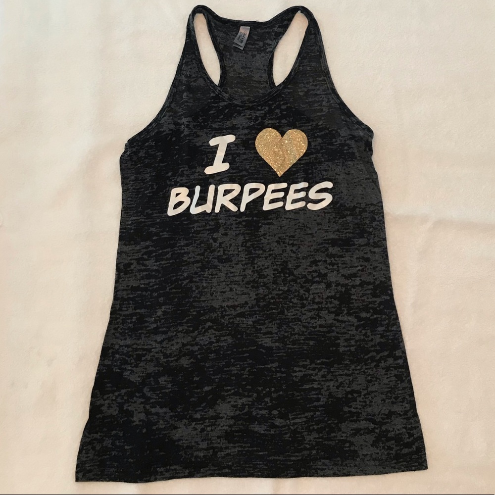 I Love Burpees tank top
